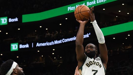 Failures of the past are pushing Jaylen Brown to play his best basketball in Boston taken at TD Garden (Celtics)
