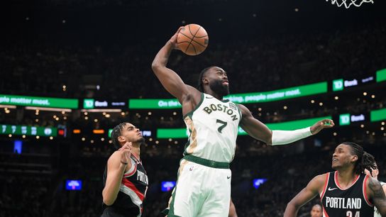 BSJ Game Report: Celtics 124, Blazers 107 - C's cruise to easy win behind Jaylen Brown, Payton Pritchard taken at TD Garden (Celtics)
