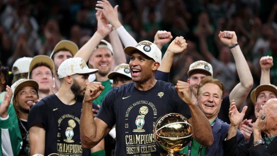 Al Horford is basking in the well-deserved afterglow of finally becoming a champion taken at BSJ Headquarters (Celtics)