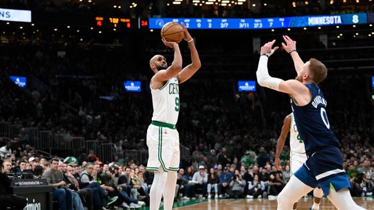 Derrick White continues to master the big moments to help Boston win ... and have some fun along the way taken at BSJ Headquarters (Celtics)