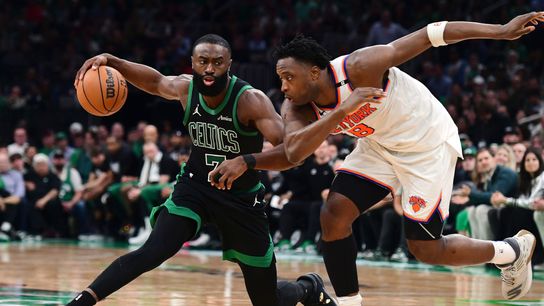 BSJ Game 5 Report: Celtics 127, Knicks 102 - Brown's near triple-double, Kornet's defense save season taken at TD Garden (Celtics)