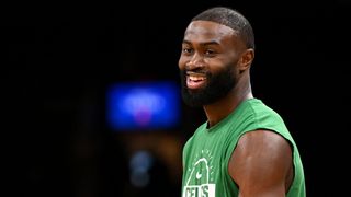 Jaylen Brown's jersey retirement was a perfect reflection of everything he's become taken at State Farm Arena (Celtics). Photo by (USA Today Network)