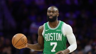 Hurley: It's hard to see Celtics' endgame in trying to trade Jaylen Brown taken at BSJ Headquarters (Celtics). Photo by Bill Streicher-Imagn Images