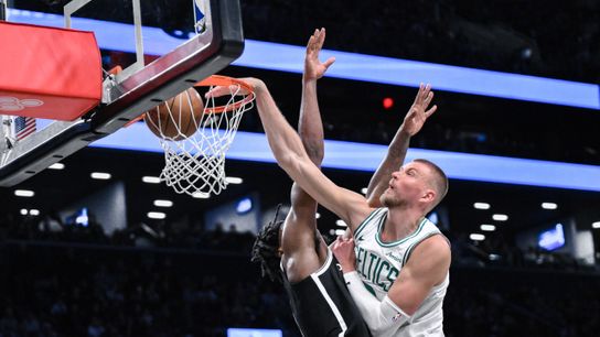 Kristaps Porzingis returns from ... well, he still doesn't know - but he's back, which is the important thing taken at BSJ Headquarters (Celtics)