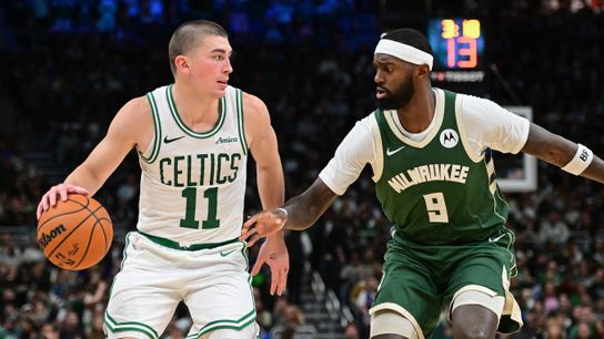 The Celtics found themselves in a familiar jam, and once again, it was Payton Pritchard who bailed them out taken at BSJ Headquarters (Celtics)
