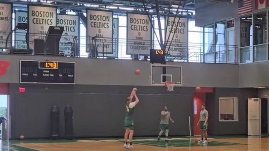 Celtics training camp notebook: Mazzulla madness, odd ways to show love, Tillman's knee recovery, and rookie orientation taken at the Auerbach Center (Celtics)