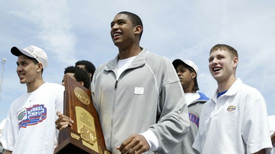 NBA Notebook: Al Horford and Billy Donovan remember trying to repeat at Florida taken at BSJ Headquarters (Celtics)