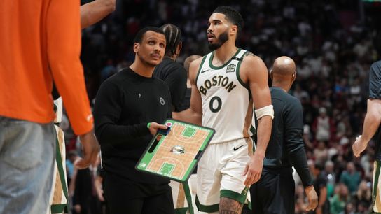 The Celtics have gone all-in on Mazzulla Ball taken at BSJ Headquarters (Celtics)