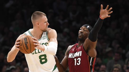 Video breakdown: How the Celtics bigs and shooting make it almost impossbile for Miami to play zone defense taken at BSJ Headquarters (Celtics)