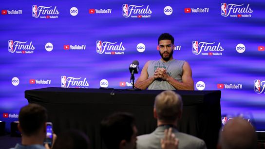 Karalis: Media day brought the madness, but the Celtics just need to play it cool to win taken at TD Garden (Celtics)