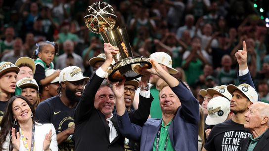 Karalis: Making sense of selling the Celtics, the four-year timeline, and how to keep most of the owners on board taken at BSJ Headquarters (Celtics)