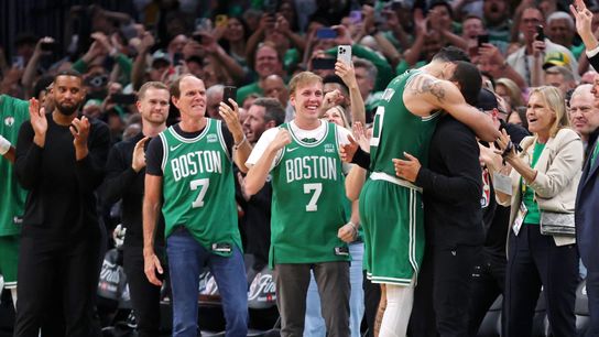 The secret to the Celtics winning a championship wasn't just strategy, it was caring enough to do all the tough things it required taken at TD Garden (Celtics)