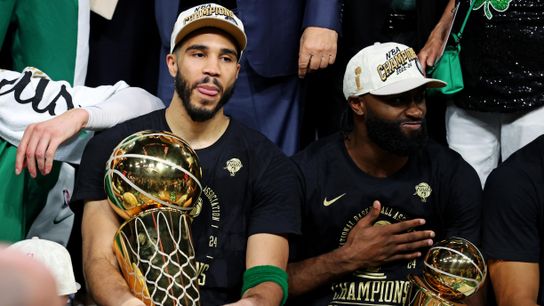 NBA Notebook: What's next for Jaylen Brown and Jayson Tatum after a championship? taken at BSJ Headquarters  (Celtics)