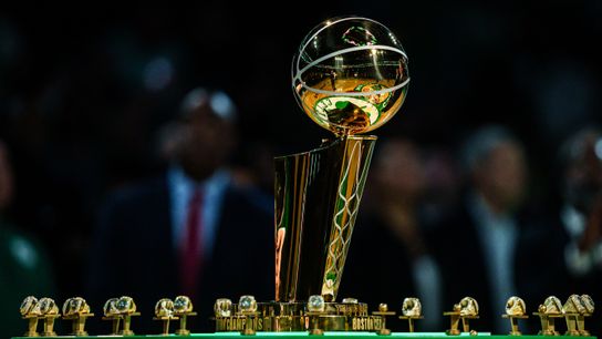 The Celtics raise their banner and get their rings, joining the legends there to celebrate them as part of history taken at TD Garden (Celtics)