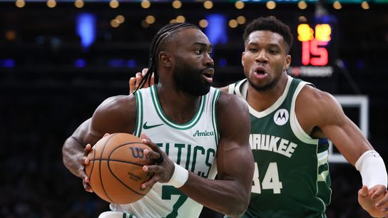 NBA Notebook: Giannis-Jaylen Brown rumors, the Knicks are NBA Champions, and the NBA Draft taken at BSJ Headquarters (Celtics)