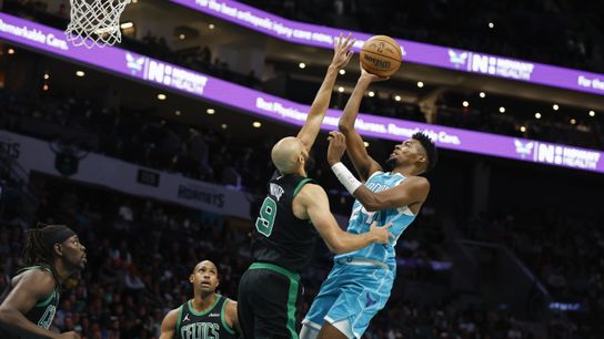 BSJ Live Coverage: Celtics vs. Hornets 7:30 p.m. - Two of the NBA's hottest teams collide taken at TD Garden. Photo by © Nell Redmond