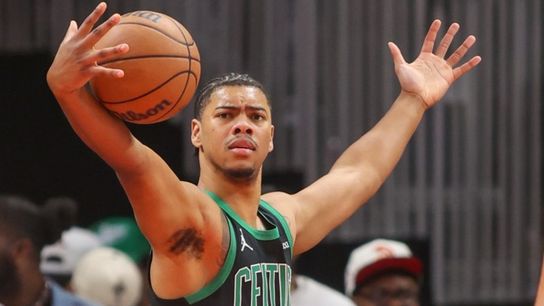 Jaden Springer seized the moment, giving the Celtics the spark they needed against the Clippers taken at BSJ Headquarters (Celtics)
