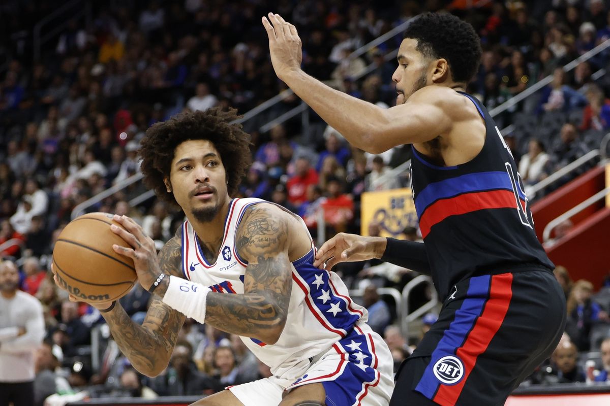 Kelly Oubre Jr. and Tobias Harris