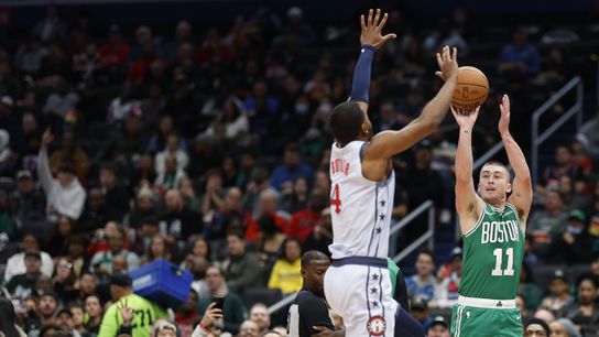 BSJ Game Report: Celtics 112, Wizards 98 - C's lose Porzingis, but cruise thanks to Tatum and Pritchard taken at BSJ Headquarters (Celtics)