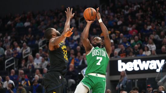 Final: Celtics 125, Warriors 85 - C's hit shots, pour it on  taken at BSJ Headquarters (Celtics)