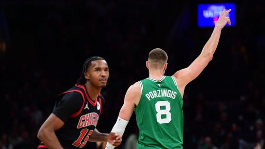 Kristaps Porzingis is feeling more like himself, which might be enough to get Boston on track taken at TD Garden (Celtics)