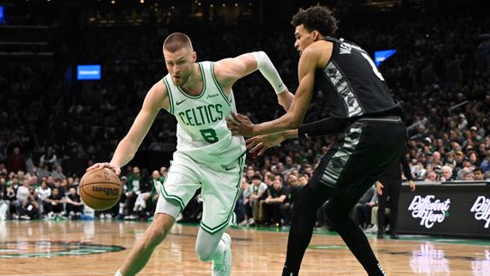 Final: Celtics 116, Spurs 103 - Tatum, Porzingis combine for 61 taken at TD Garden (Celtics)