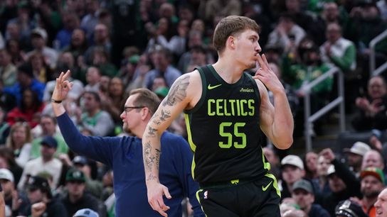 Baylor Scheierman makes the most of his opportunity: 'play loose, play free' taken at TD Garden (Celtics)