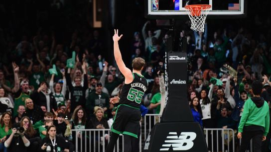 Things have been breaking Baylor Scheierman's way, and he's taking advantage of his moment taken at TD Garden (Celtics)
