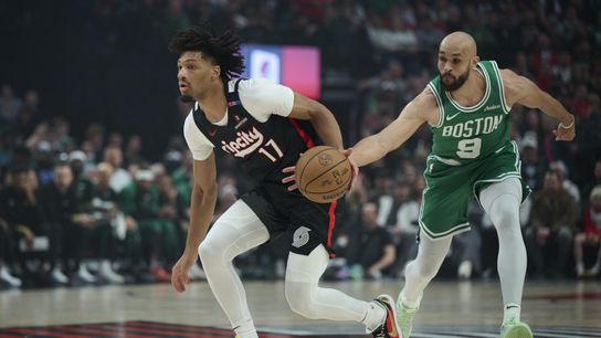 Celtics efforts to push the pace applies to the defensive end, too taken at the Auerbach Center (Celtics)