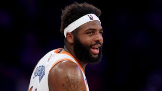Celtics sign Mitchell Robinson and Mike Conley Jr. in free agency taken at BSJ Headquarters (Celtics). Photo by © Brad Penner