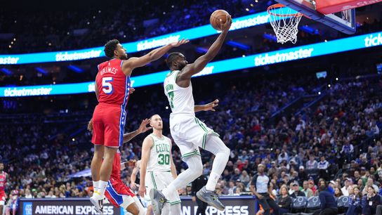 BSJ Game Report: Celtics 109, Sixers 108 - C's survive late run, Brown drops 32 for third straight win taken at BSJ Headquarters (Celtics)