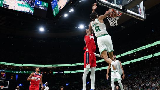 BSJ Game Report: Celtics 136, Wizards 107 - Brown's heater continues, role players step up taken at TD Garden (Celtics)