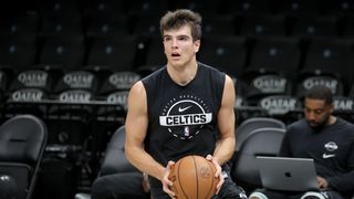 Celtics Summer League Notebook: Hugo Gonzalez's best yet, a race for the two-ways, and more taken at the Thomas & Mack Center (Celtics). Photo by © Brad Penner
