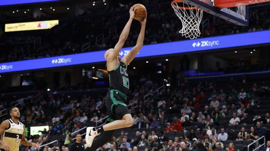 BSJ Game Report: Celtics 146, Wizards 101 - White, Walsh shine as C's get NBA's largest win this season taken at BSJ Headquarters. Photo by (Geoff Burke-Imagn Images)