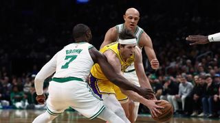 Final: Celtics 126, Lakers 105 - C's pounce early, cruise to blowout win taken at TD Garden (Celtics). Photo by (Winslow Townson-Imagn Images)