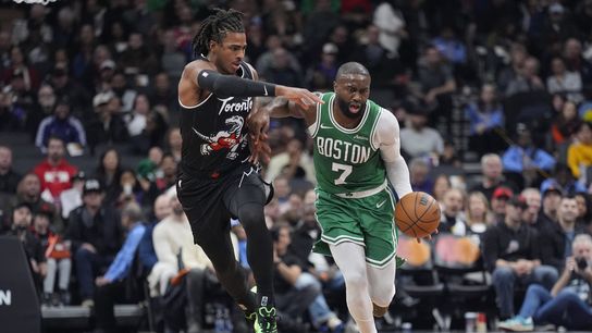 Final: Celtics 121-Raptors 103 - C's cough up big lead but rally late for 5th straight taken at BSJ Headquarters. Photo by (John E. Sokolowski-Imagn Images)