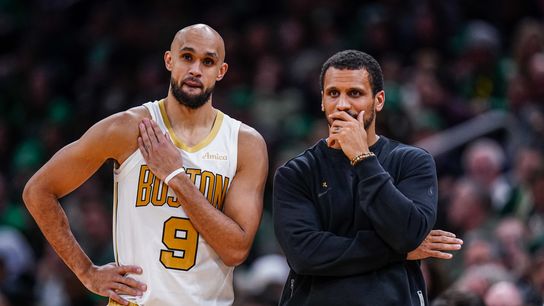 Celtics Practice Notebook: A WWE appearance, Jayson Tatum thoughts, and accepting the noise taken at The Auerbach Center. Photo by © David Butler II