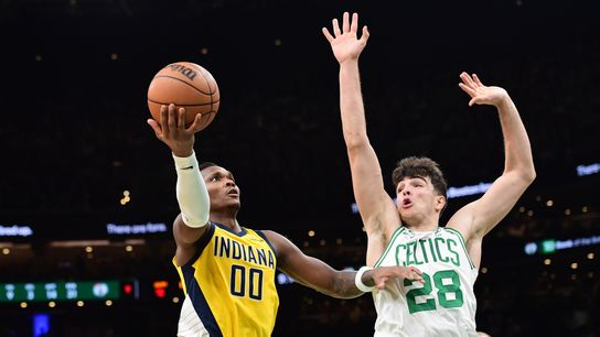 BSJ Game Report: Celtics 103, Pacers 95 - Bench unit saves starters in fun comeback win taken at TD Garden. Photo by (Bob DeChiara-Imagn Images)