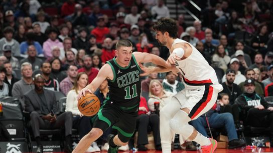 Final: Trail Blazers 114, Celtics 108 - C's fall apart down the stretch taken at BSJ Headquarters. Photo by (Soobum Im-Imagn Images)
