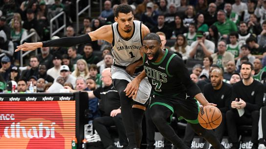 Simone: Spurs-Thunder proves how tough a spot the Celtics are in taken at BSJ Headquarters. Photo by © Brian Fluharty