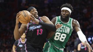 Final: Celtics 119, Heat 114 - Simons record-setting night leads comeback taken at BSJ Headquarters (Celtics). Photo by (Rhona Wise-Imagn Images)