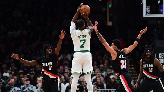 FINAL: Celtics 102, Blazers 94 - Boston hangs on in the fourth taken at TD Garden. Photo by © Bob DeChiara
