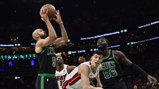 BSJ Live Coverage: Celtics at Heat 7:30 p.m. - The road trip continues taken at Kaseya Center (Celtics). Photo by © Bob DeChiara