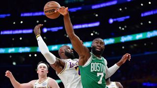 NBA Notebook: Celtics media literacy, LeBron James' future, and an NBA Finals look-ahead taken at BSJ Headquarters (Celtics). Photo by © Gary A. Vasquez