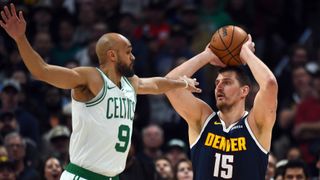 BSJ Game Report: Nuggets 103, Celtics 84 - Brutal end to West Coast trip taken at Ball Arena (Celtics). Photo by © Christopher Hanewinc