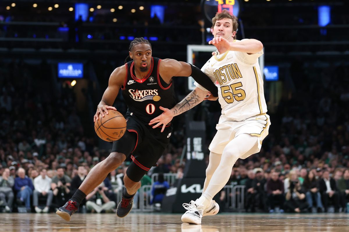 Tyrese Maxey and Baylor Scheierman