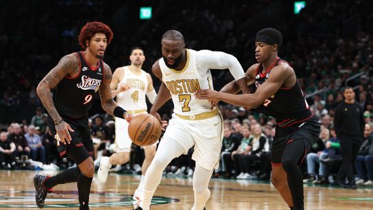 BSJ Live Coverage: Celtics vs. 76ers Game 1, 1:00 p.m. - The playoffs begin taken at TD Garden. Photo by © Paul Rutherford