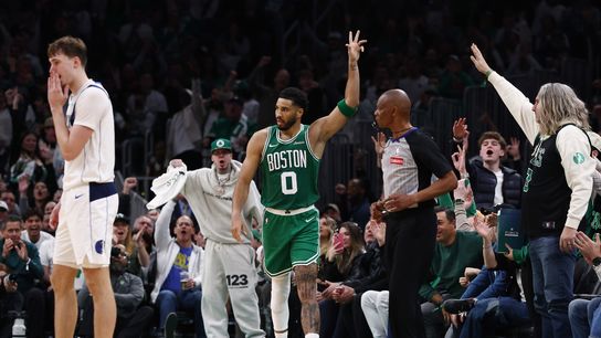 Simone's Six: Jayson Tatum returns, what it means, and his biggest impact in Celtics-Mavericks taken at TD Garden (Celtics). Photo by © Winslow Townson