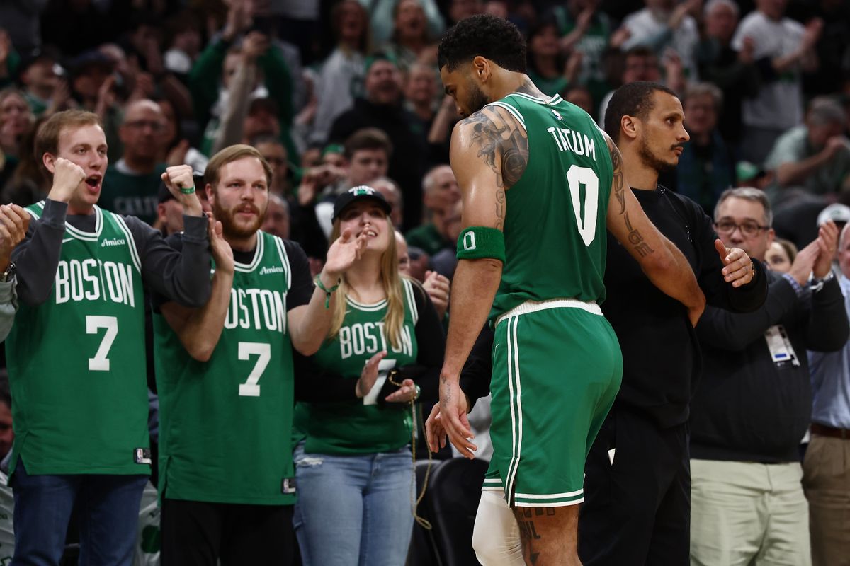 Jayson Tatum and Joe Mazzulla
