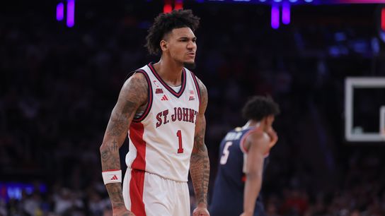 Celtics select Dillon Mitchell with pick No. 40 in 2026 NBA Draft taken at BSJ Headquarters (Celtics)